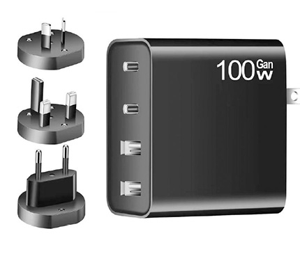 Mini yoku 100W GaN adapter 2C2A UK charger