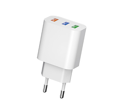 LeTang LT-CT-45 2.4A 3usb Euro charger