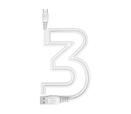 LeTang LT-V8-i6-TPC-45 3M 6A fast charge data cable