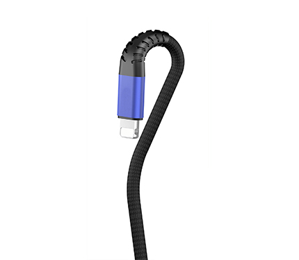 LeTang S12-V8-iP-TPC 5A metal braided data cable