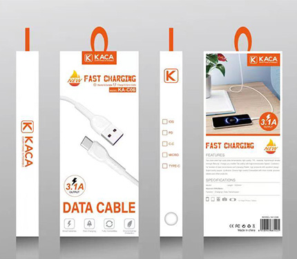KACA KA-C06 3.1A fast charging data cable