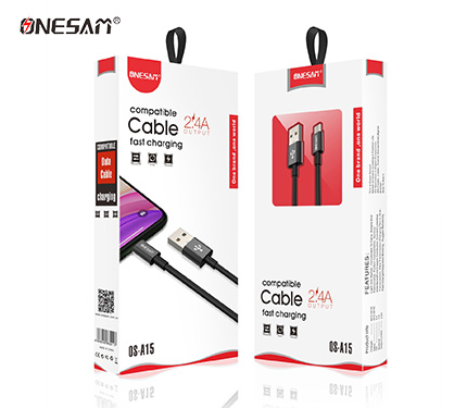ONESAM A15 2.4A output compatible data cable
