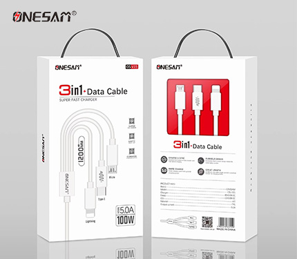 ONESAM V16 2.4A output usb data cable