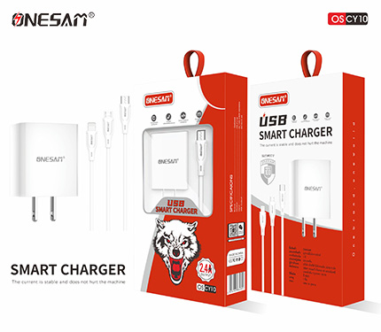 ONESAM CY10 2.4A output usb amart charger