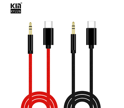 KY226 type-c interface and 3.5mm pure audio aux cable