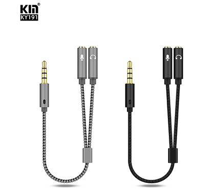 KY191 fast cable headset & voice high elastic polyester fiber