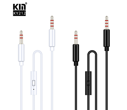 KY212 3.5mm interface with a microphone 150 cm pure audio cable