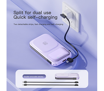 NW1 22.5w +PD20w Super fast charging Supports Android, Apple, and Type-c input power bank（10000mAh/20000mAh ）